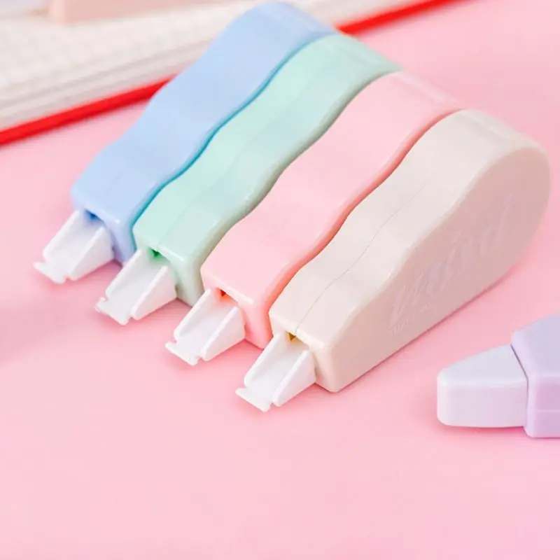 귀여운 카와이 마카롱 교정 도구, 학교 사무실 교정기 문구, 어린이 달콤한 노벨티 용품