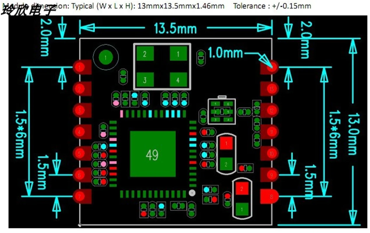 RTL8189FTV-VC Ĩ  ӵ Ÿ ׷ UAV OTT  ڽ wifi 