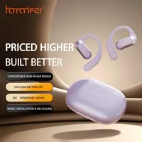 HAMANFER MX12 Open Ear Clip-on Bluetooth Wireless Noise Cancelling