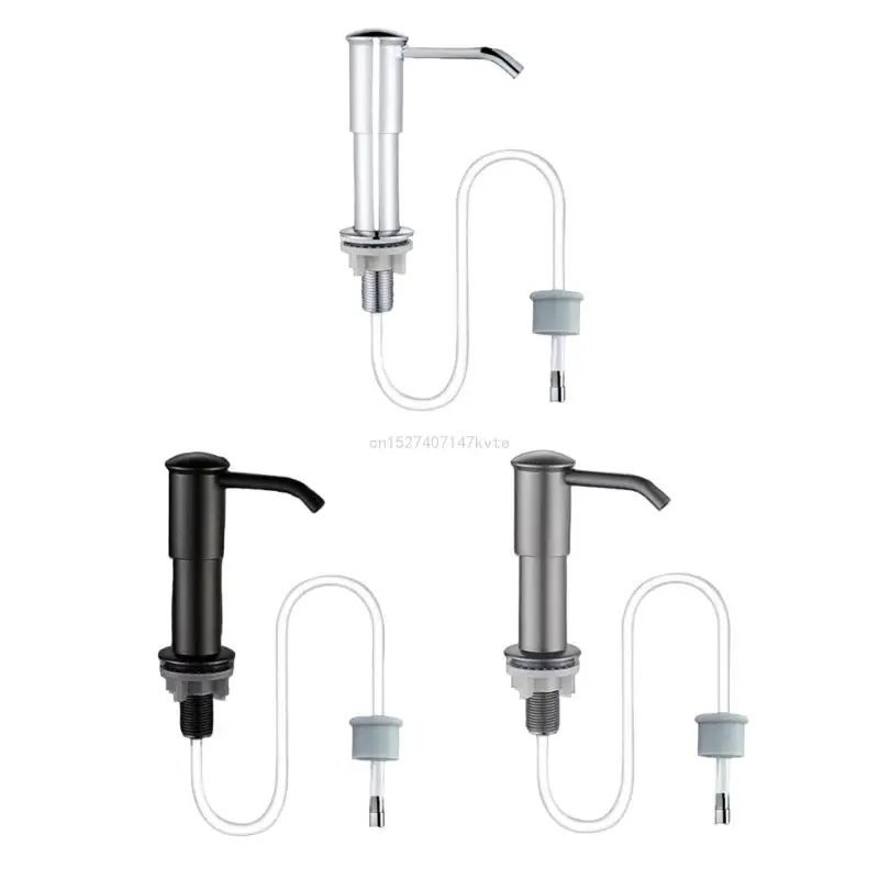 Kitchen Sink Soap Dispenser Tube Convenient Practical Dish Soap Head Outlet Simple Installation for Kitchen