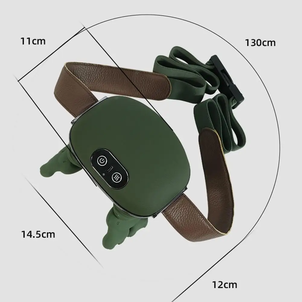 Neck Shoulder Massager Deep Tissue Shiatsu Back Cervical Massage Machine Bionic Electric Heated Fatigue Relief Relax Muscles