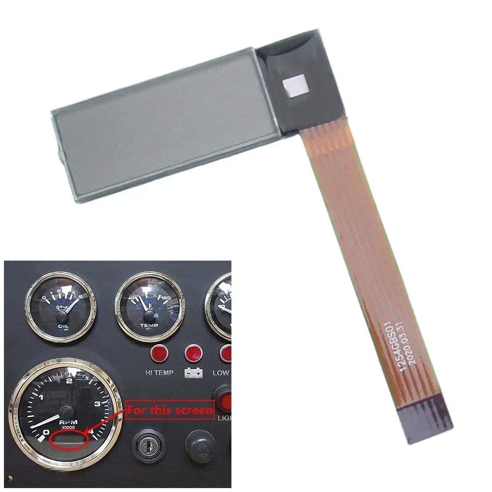 41.5mm*2.7mm*15mm LCD Display Screen Replacement Fit For Volvo Penta Kenworth Trucks Speedometer Car Accessories