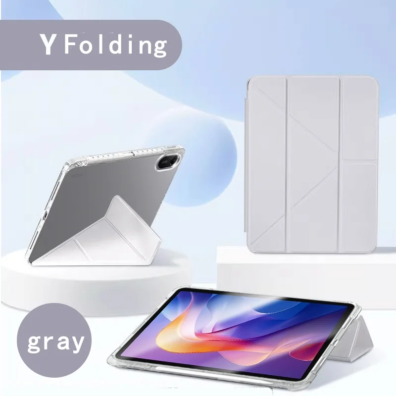 Premium Y-Folding Acrylic Stand Cover with Pencil Holder