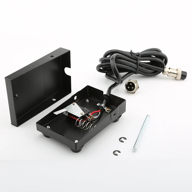 Nonslip Foot Switch Pedal Signal Controller 2 Pins 3 Pins Metal Foot Pedal Switch Pedal Switch For TIG Plasma Cutting Machine 4