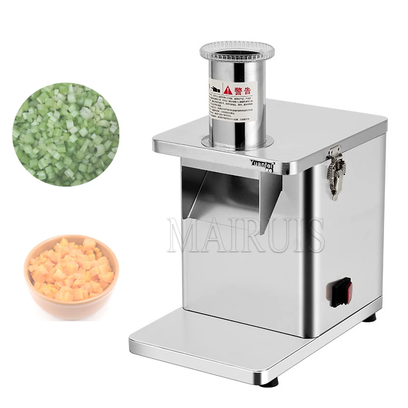 Automatic Vegetable Carrot Shredder Slicer Commercial Electric Cutter  Potato Dicing Shredding Machine Vegetable Processor