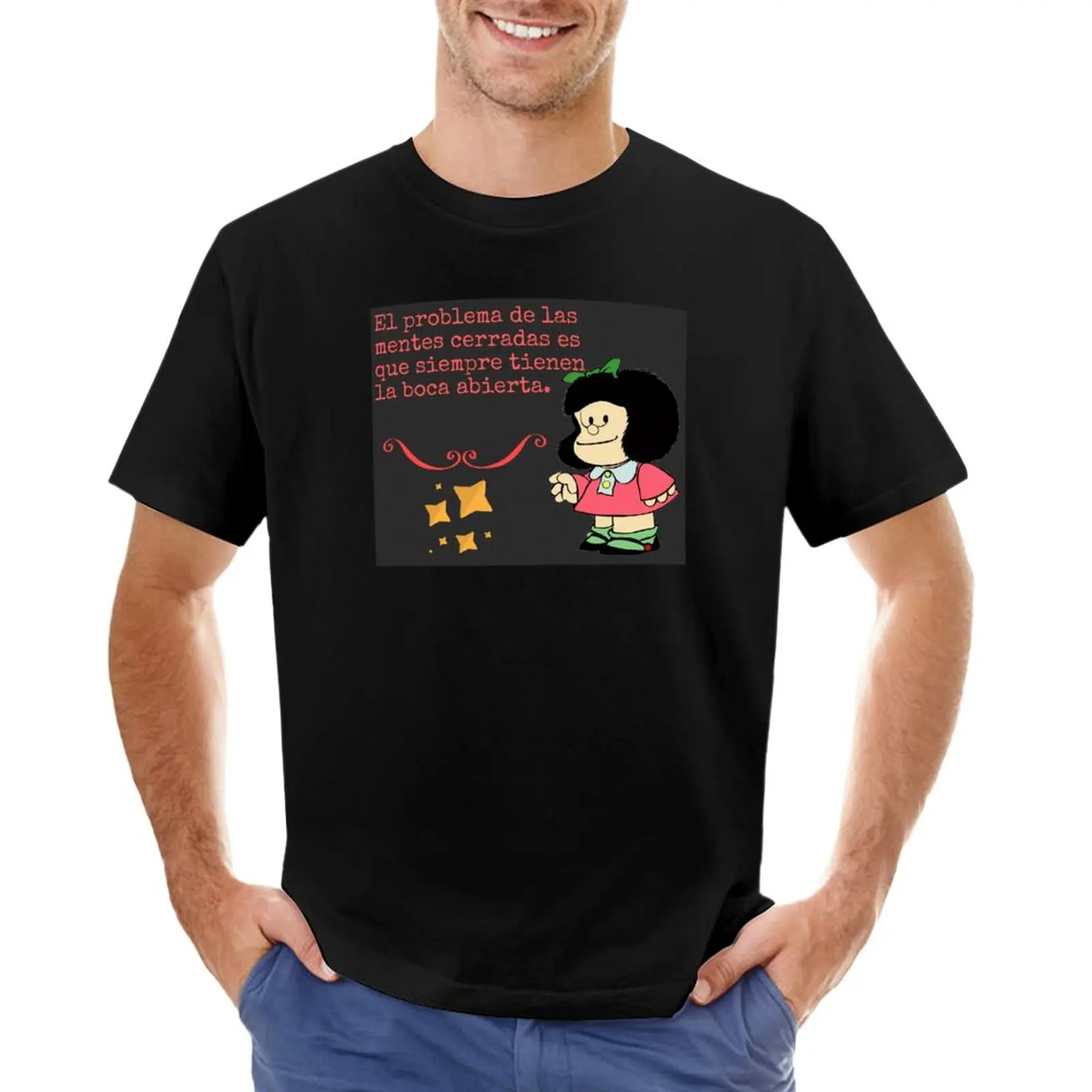 

Phrase Mafalda closed minds T-Shirt shirts graphic tees men long sleeve t shirts