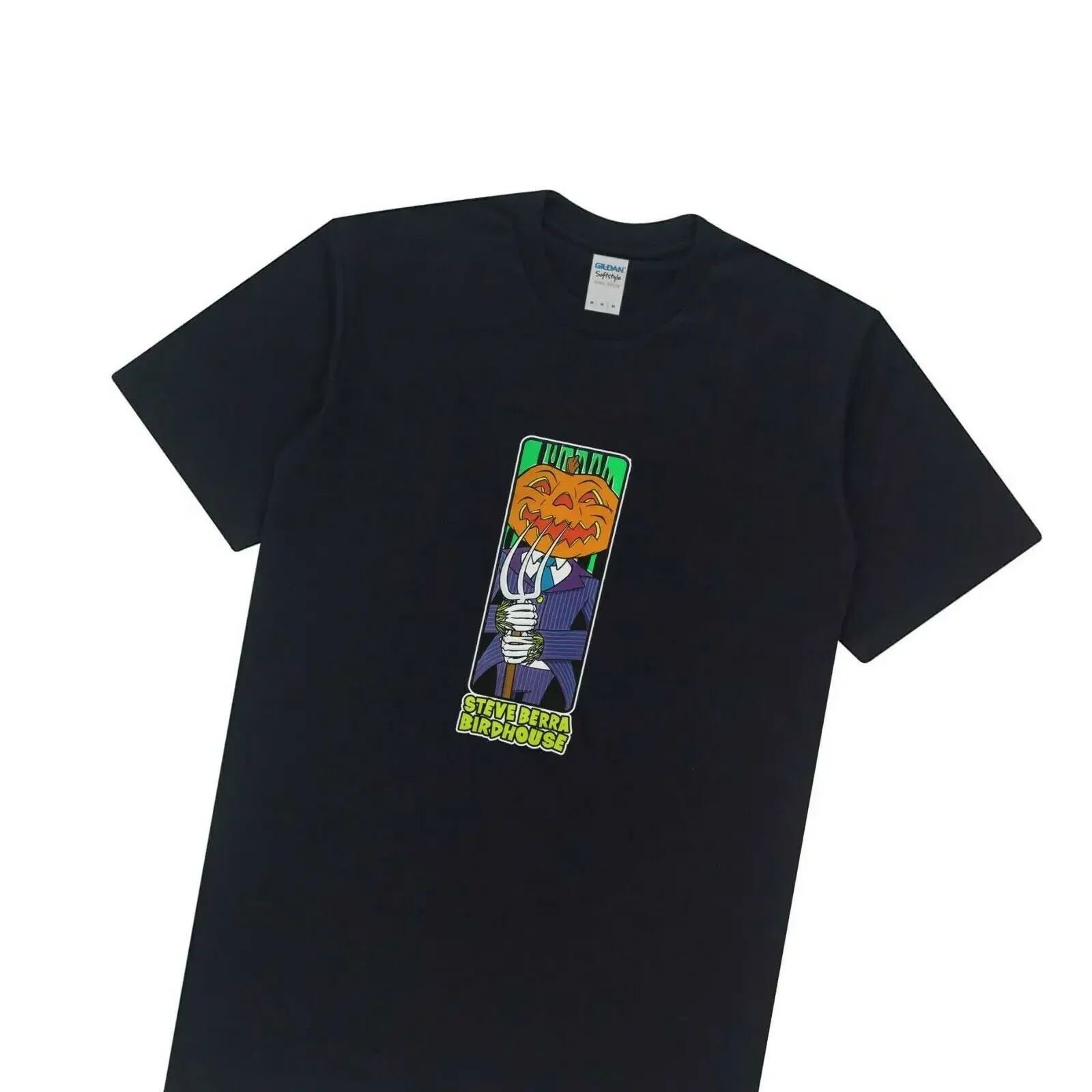 

Birdhouse Project BH skateboard steve Berra Halowen T shirt black 2021 S-3XL