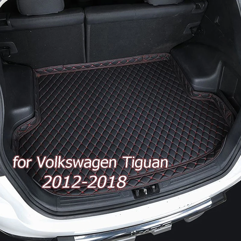 

Высококачественный коврик для багажника автомобиля на заказ для Volkswagen Tiguan 2012 -2018, подкладка для груза, коврик, внутренняя крышка
