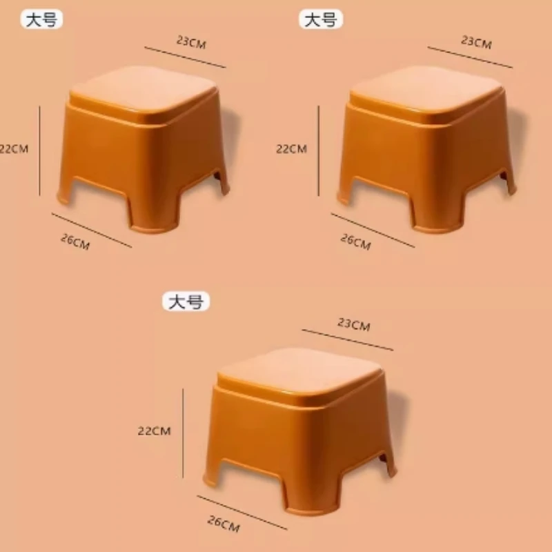 Nordic Modern Mobile Foot Stool Folding Stool