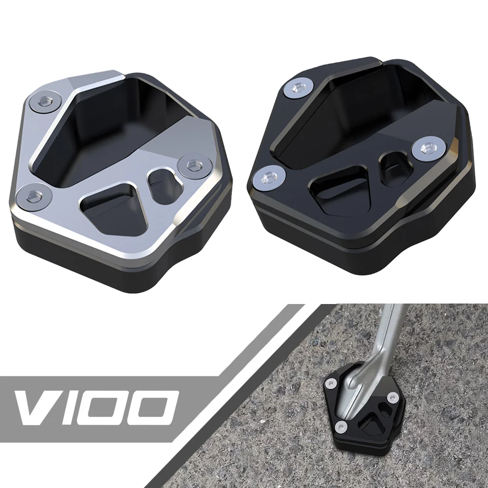 Aluminium Zylinderkopfschutz für Moto Guzzi V100 Mandello / Stelvio