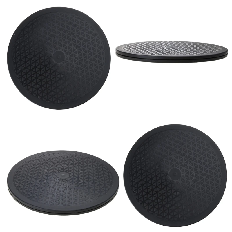 12 inch Pottery Wheel Modelling Platform Double Side Plastic Clay Turntable Model Making Clay Round Rotary Turn Plate pottery wheel ceramic tools spinning turntable