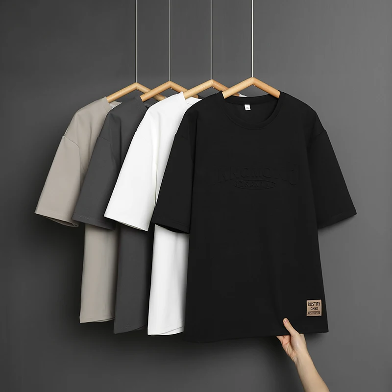 8XL الصيف الرجال تي شيرت 2024 ريترو الشارع العصرية...