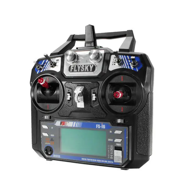 

Flysky FS-i6 I6 2.4G 6CH AFHDS Transmitter RC Radio Without Receiver For FPV RC Drone