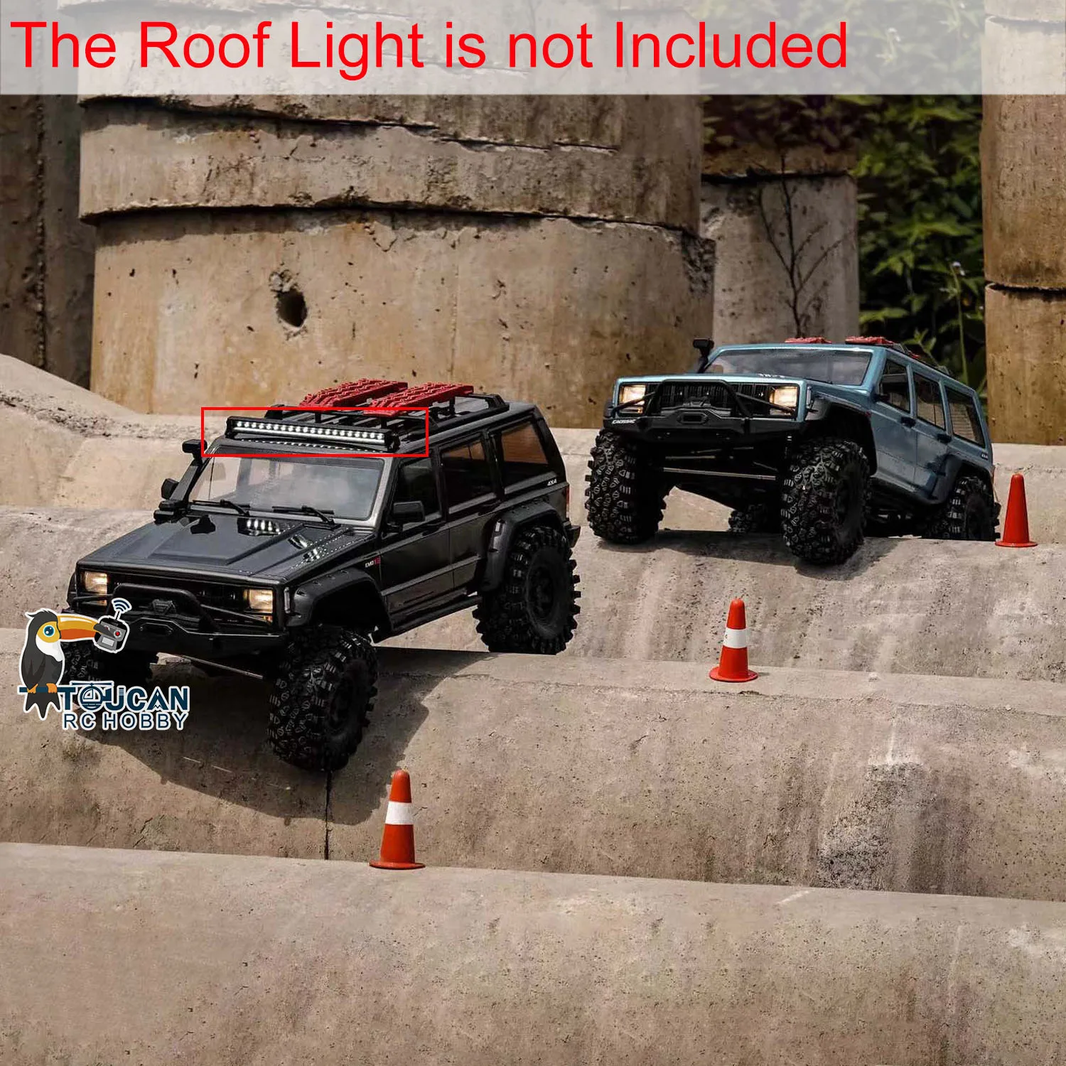 CROSSRC EMOX2 RC Off-road Vehicles 4X4 4WD 1/8 Scalle Remote Control Crawler Car Model Toy with Light Servo TH22720-SMT1 3
