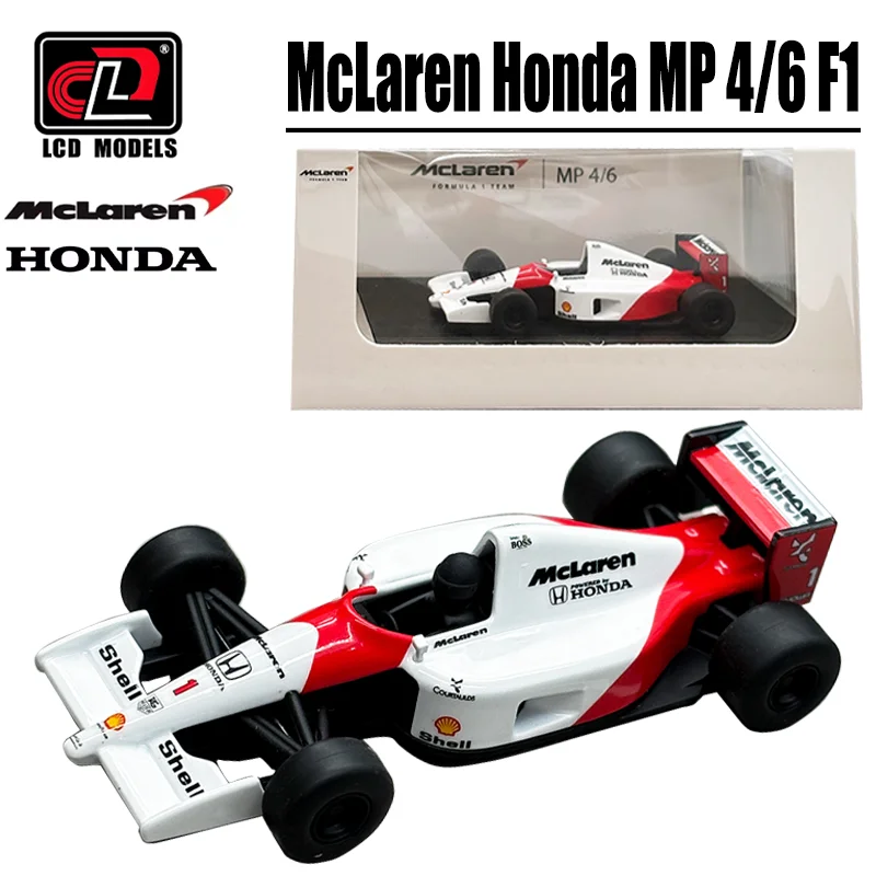 Mclaren-車のおもちゃの金属モデル,ホンダmp 4/6 f1,ダイ