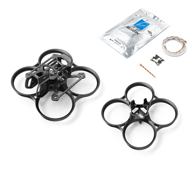 Lot de 2 Drones FPV Micro avec LED Strip et Whoop Duct