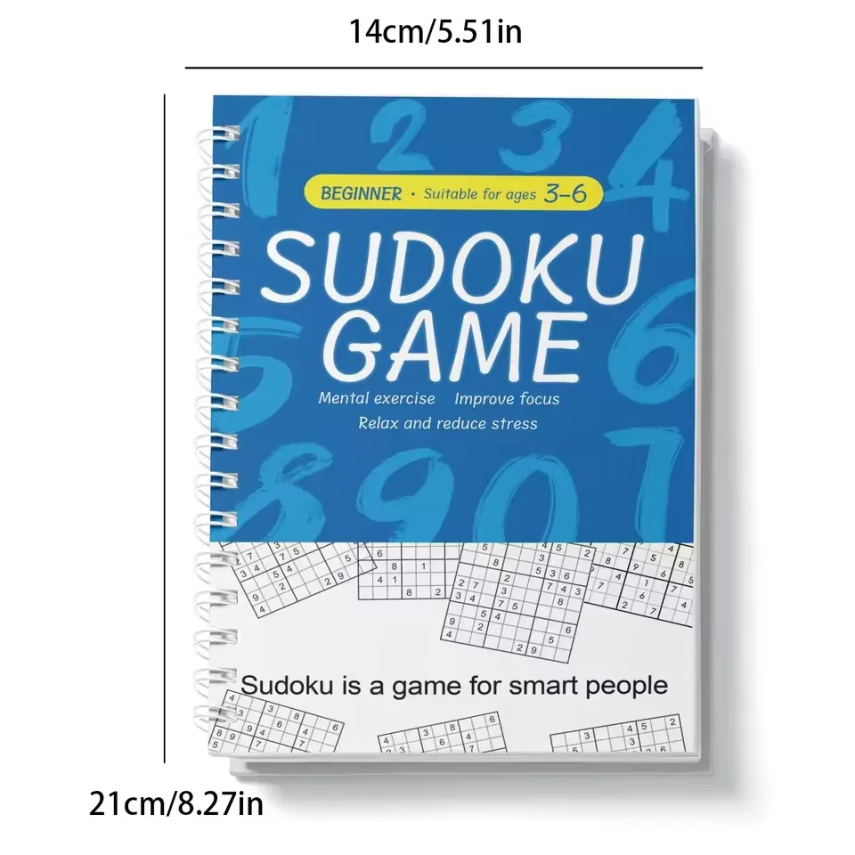 Sudoku Challenge: Engaging Puzzles for Kids' Brain Training and Logic Skills Development
