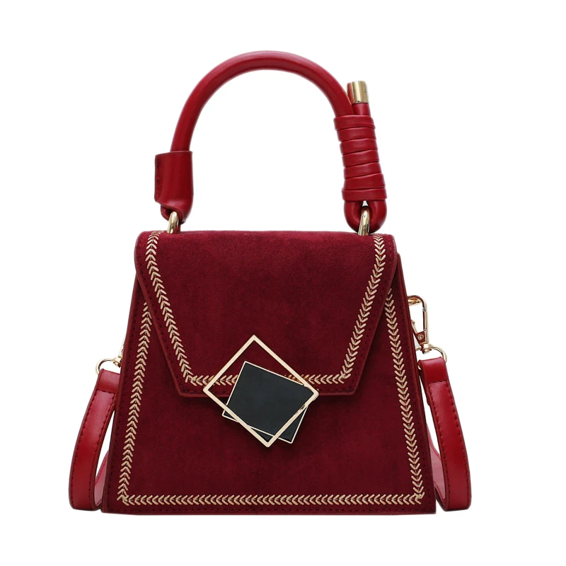 

Женская сумочка из ПУ кожи, в стиле ретро