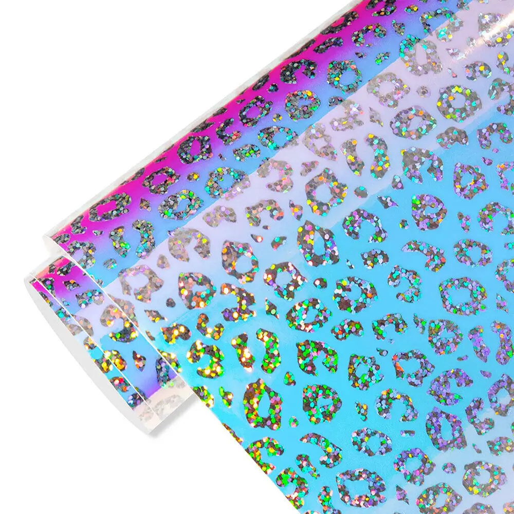 Holographic Rainbow Adhesive Vinyl for Indoor & Outdoor Holiday Decorations