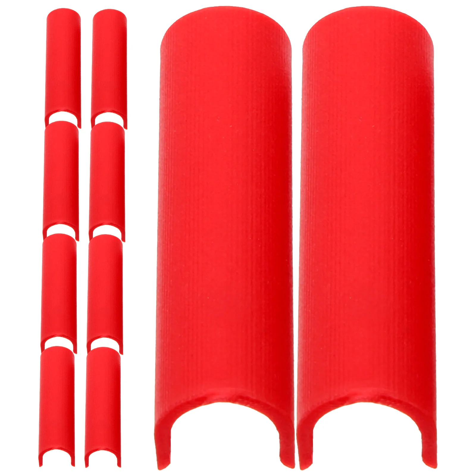 

10pcs Manual Tile U-shaped Protective Sleeve Pusher Rod Sleeve Locator Pole Pads