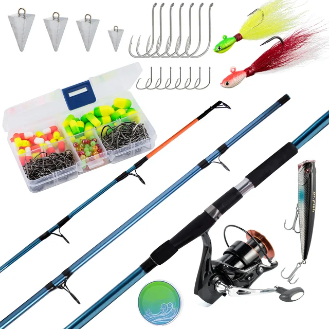  Dr.Fish Surf Fishing Rod and Reel Combo Saltwater