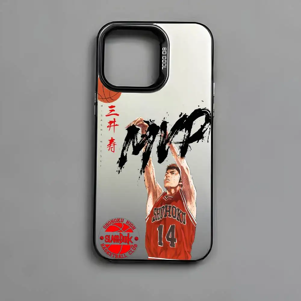 S-Slam D-Dunk Multicolor Matte Laser Metallic Aurora Cool Phone Case
