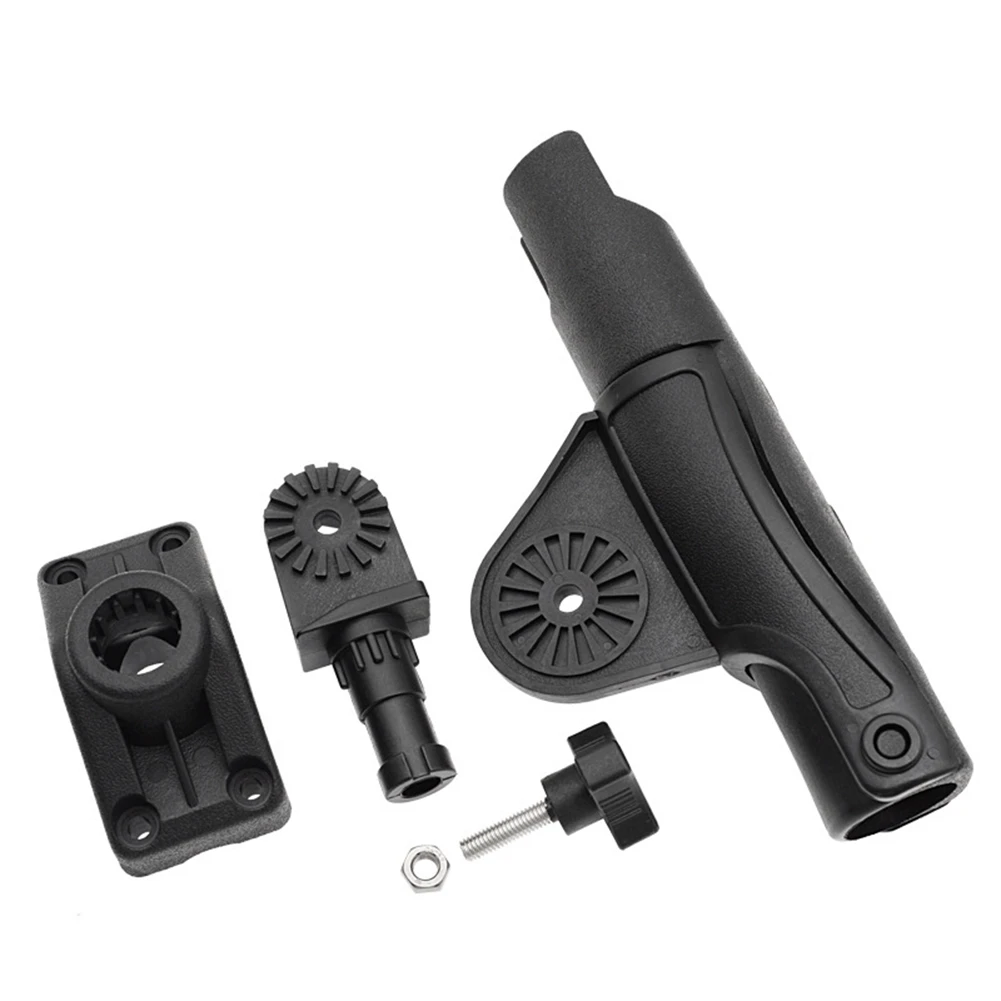 ABHT-Fischerboot Rutenhalter Basis verstellbar 360 Grad drehbar Kajak Montageständer Angelsitz Stützsystem – Detail 7
