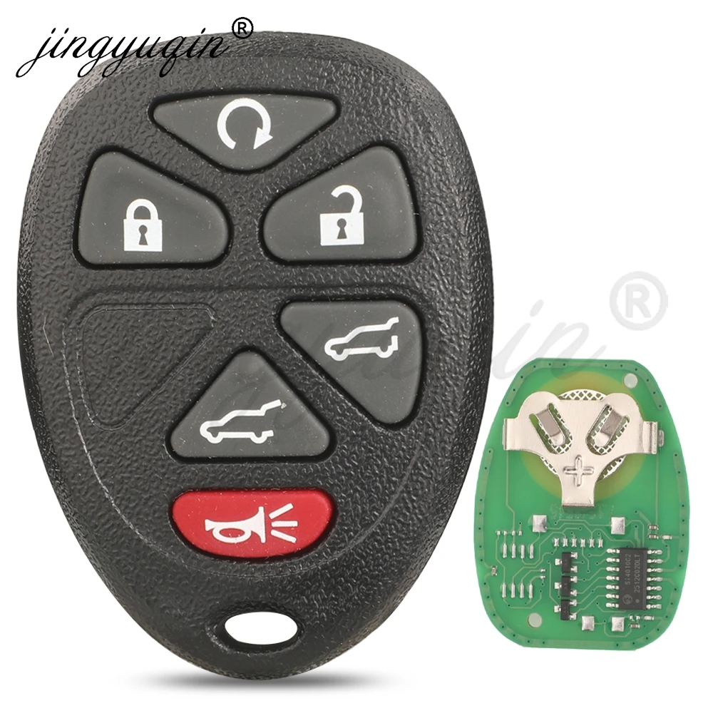 2 New Remote Start & Keyless Entry Key Fob Transmitters - Replacement For OUC60270, 15913415, 25839476 (Pre-2010 Self Program)