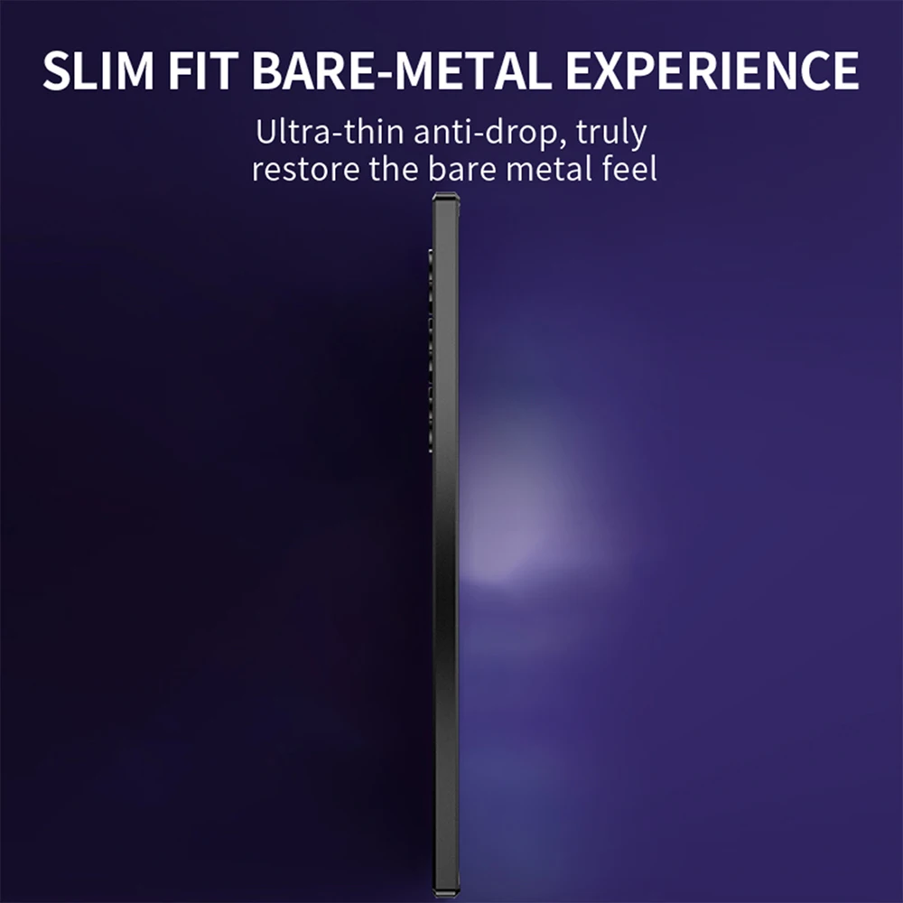 Per Magsafe Slim Matte Metallic Paint Custodia morbida in silicone magnetico per Samsung Galaxy S23 Ultra con obiettivo in vetro Samung S 23 Plus_voghion.com