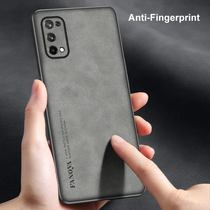 Luxury PU Leather Matte Silicone Phone Case - Premium Protection Cover