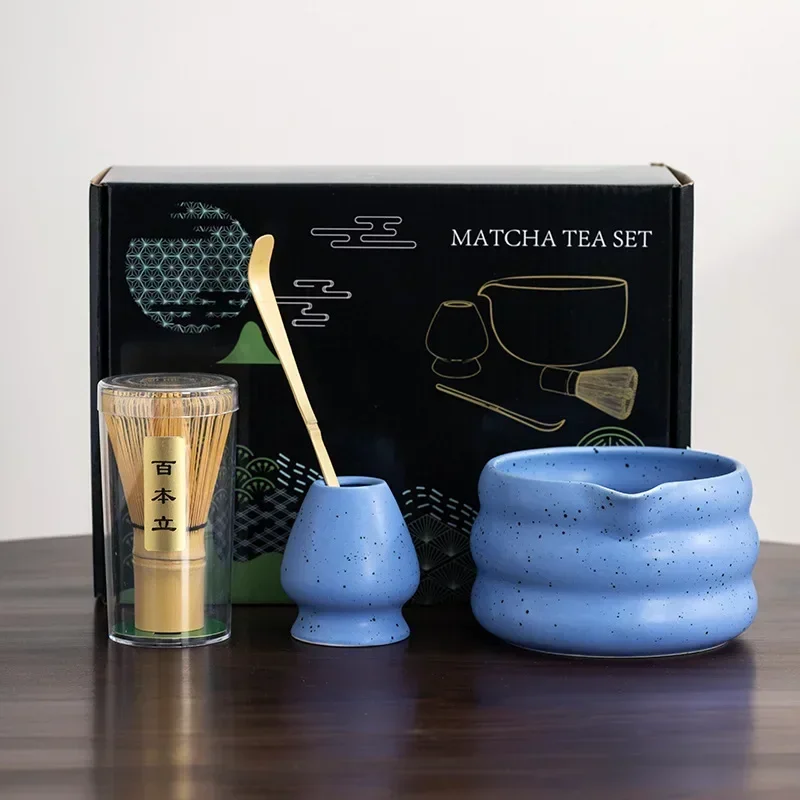 2/4/5/7/8PCS Japanese Matcha Tea Tools Set Bamboo Tea Spoon Ceremony Traditional Sets Home Tea-making Tools Accessories