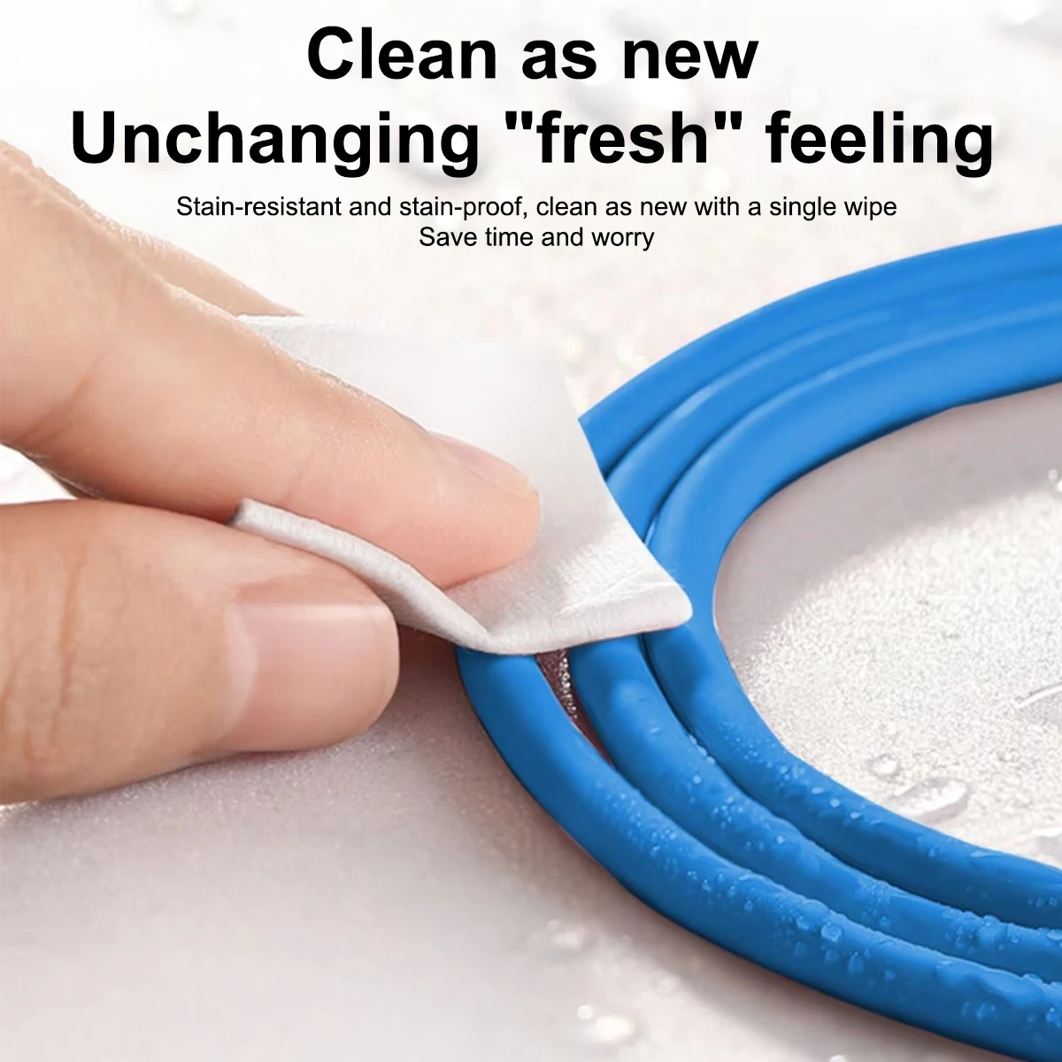 PD 120W Super Fast Charge Type-C Liquid Silicone Cable For iPhone Xiaomi Huawei Samsung Quick Charge For USB C iPhone Data Cable