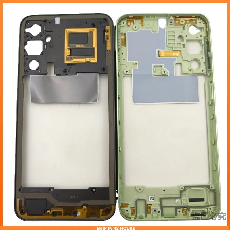 

Средняя рамка для Samsung Galaxy A24 4G A245 Корпус чехол средняя рамка запасные части с кнопкой громкости питания