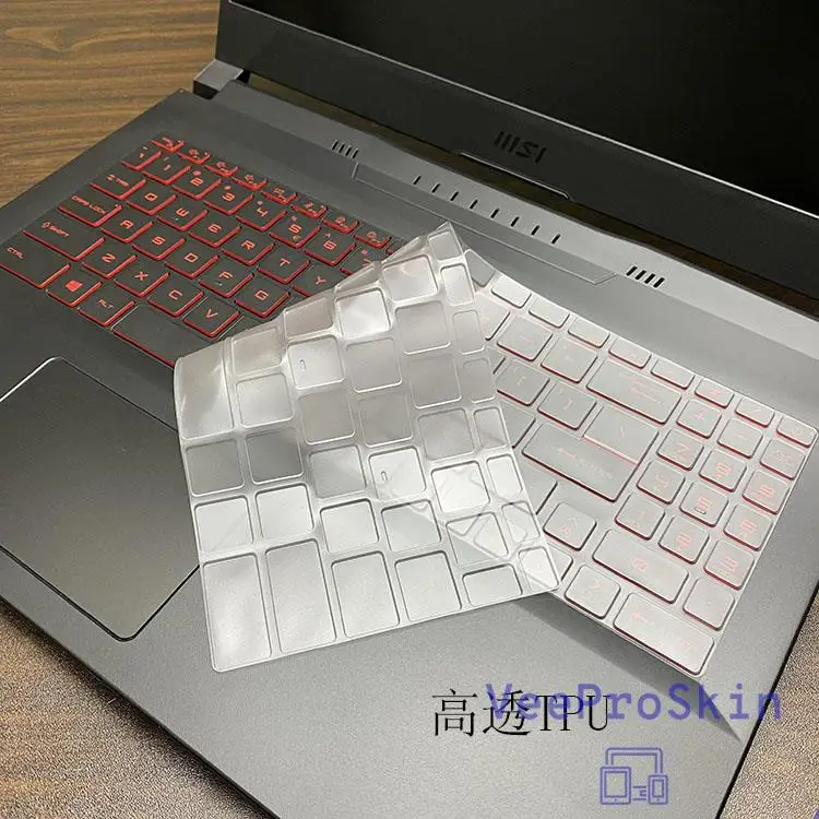 Per Msi Katana 15 17 13Vek B13Vgk 13Vfk B12Vek B12Vfk B12Vgk Msi Pulse 15 17 B12V B13V Protezione Della Copertura Della Tastiera Del Computer Portatil