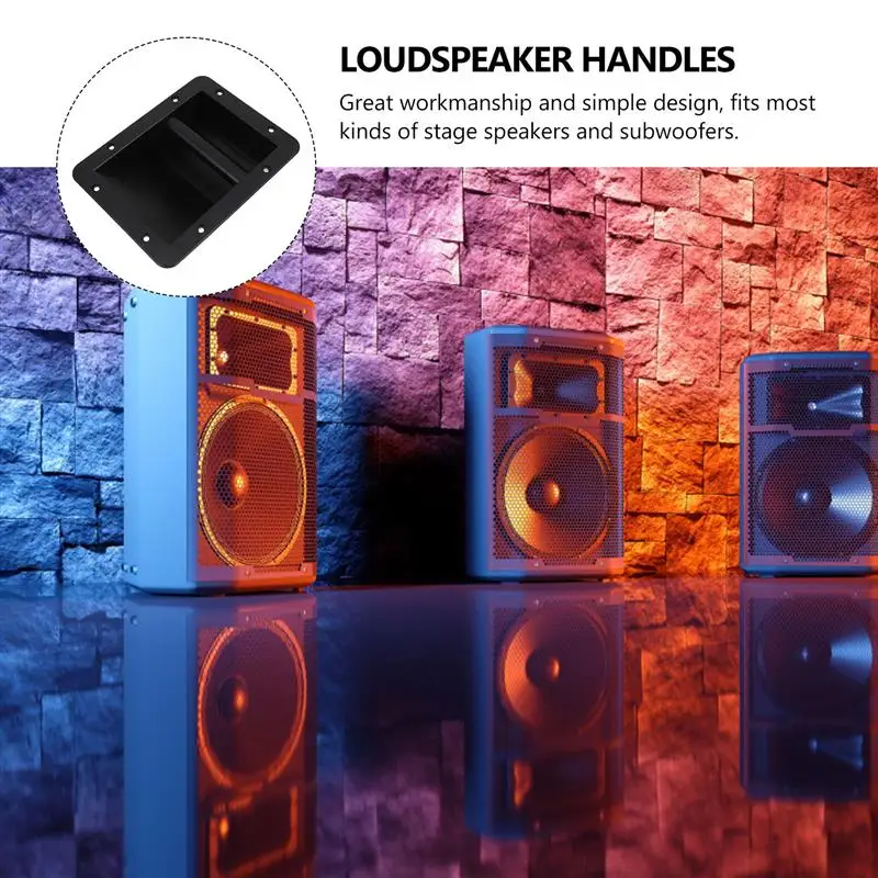 2pcs Portable Speaker Cabinet Handle Audio Accessories Recessed Speaker Handles