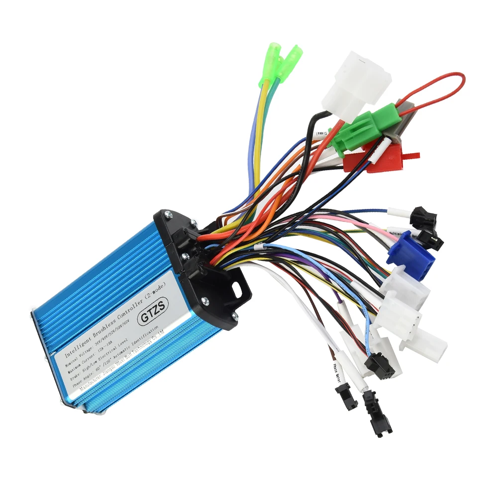 Electric Scooter Dual Mode Brushless DC Motor Controller 600 800W 36V/48V 6mos E Bike E Scooter