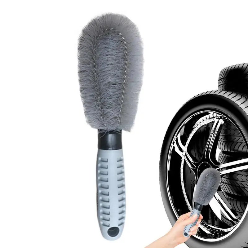 

Wheel Cleaning Brush Car Truck Multifunction Motor Engine Grille Lightweight Easy to Clean Tool for Car Bathroom Kitchen