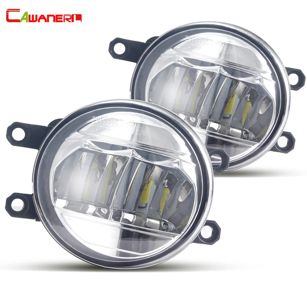 2 X Fendinebbia 30W Paraurti Anteriore Auto Led Fendinebbia Drl H11 Per Toyota 4 Runner 4 Runner Iq Rav4 Rav 4 Prius C Sienna Yaris