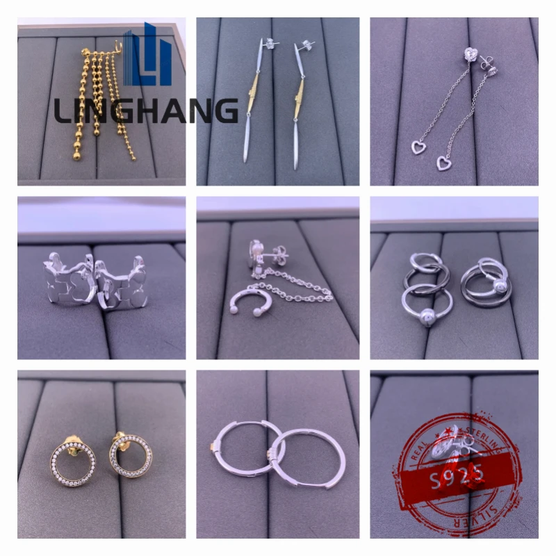 

High Quality Spanish Bear 925 Silver Earrings for Women Royal Jewelry Classic Fashion New Product Party Gift Trendy Boutique