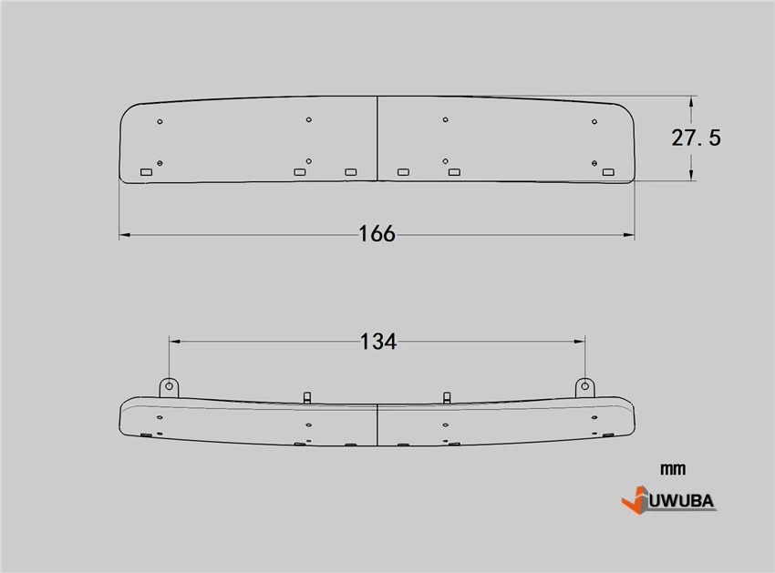 770S Metall Stoßstange Strahler LED Schwarz Silber Upgrade 1/14 Für Tamiya RC 770S Fernbedienung Muldenkipper Anhänger spielzeug Teile – Detail 2