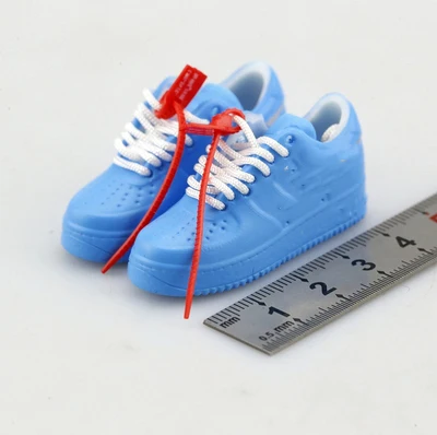 1/6 Shoes Women/Men Soldier High Sports Doll Sneakers Fashion Lace Up Slippers Shoes Hollow Model For 12" Action Figure Body 2