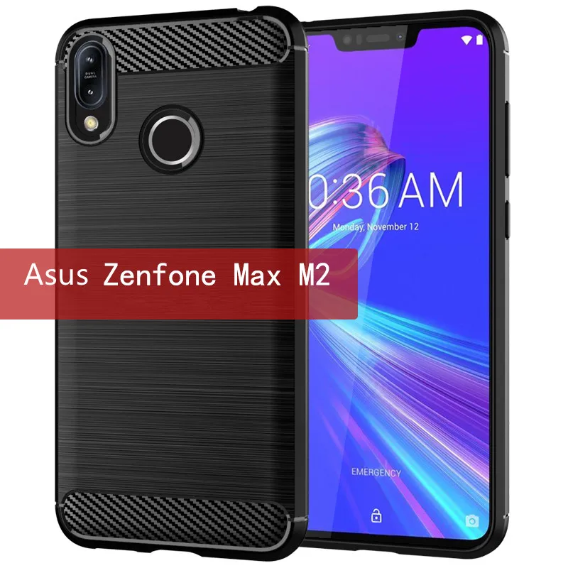Carbon Fiber Shockproof Silicone Case - Full Protective Bumper Cover