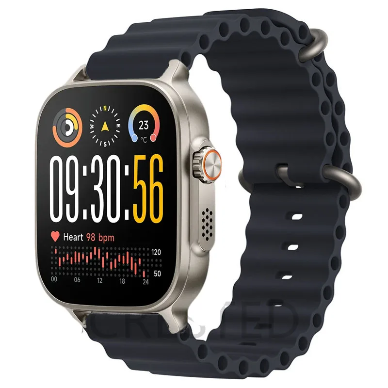 Silicone Sport Ocean Belt Bracelet for Smartwatches - 22mm Strap