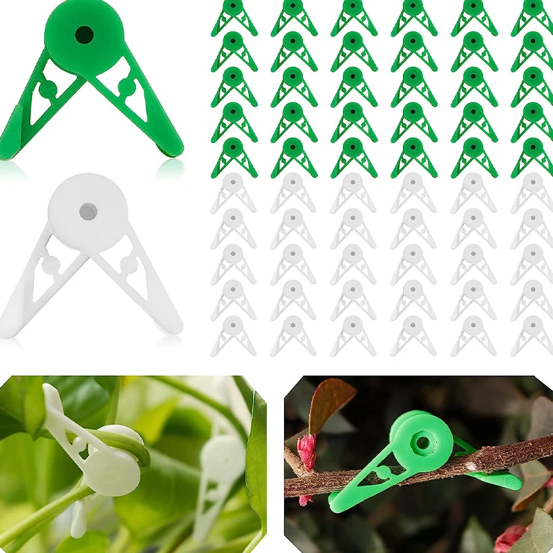 

10 Pieces 360 Degree Adjustable Plant Trainer Clips trees Branches Bender for Bonsai Low Stress Training Control