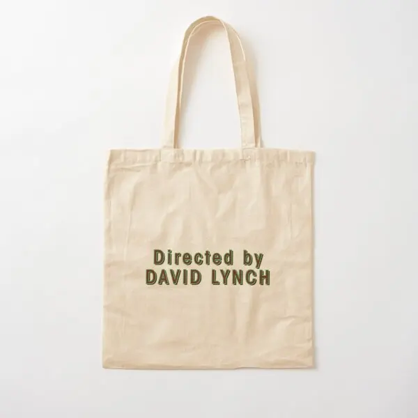 

Directed By David Lynch Cotton Canvas Bag Designer Unisex Fabric Printed Ladies Reusable Handbag Women Travel Tote Grocery