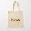 Directed By David Lynch Cotton  Canvas Bag Designer Unisex Fabric Printed Ladies Reusable Handbag Women Travel Tote Grocery 1