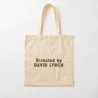 Directed By David Lynch Cotton  Canvas Bag Designer Unisex Fabric Printed Ladies Reusable Handbag Women Travel Tote Grocery 1