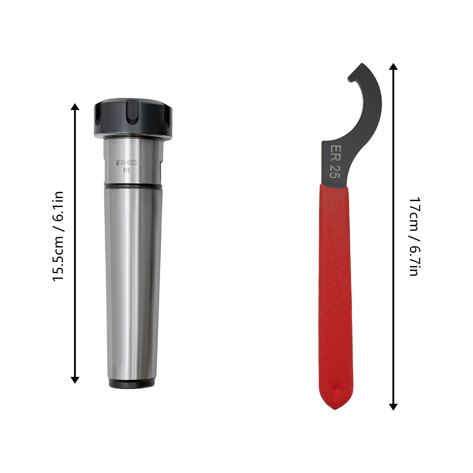 8-teiliges Federklemmen-Set + MK4 M16 Federspannzangen-Set, geeignet für Holzbearbeitung, Metallbearbeitung und andere Branchen für die Reparatur zu Hause – Detail 1