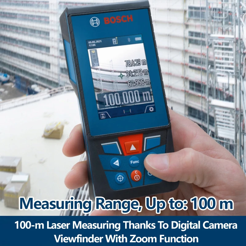 Bosch GLM 100 Mesure laser avec Bluetooth sans fil (GLM100C)