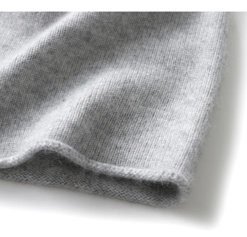 2025 Winter Unisex 100 % Kaschmir Hüte Outdoor Casual Warm Halten Einfarbig Kaschmir Gestrickte Beanie Hut Frauen/Männer Hedging caps – Detail 18